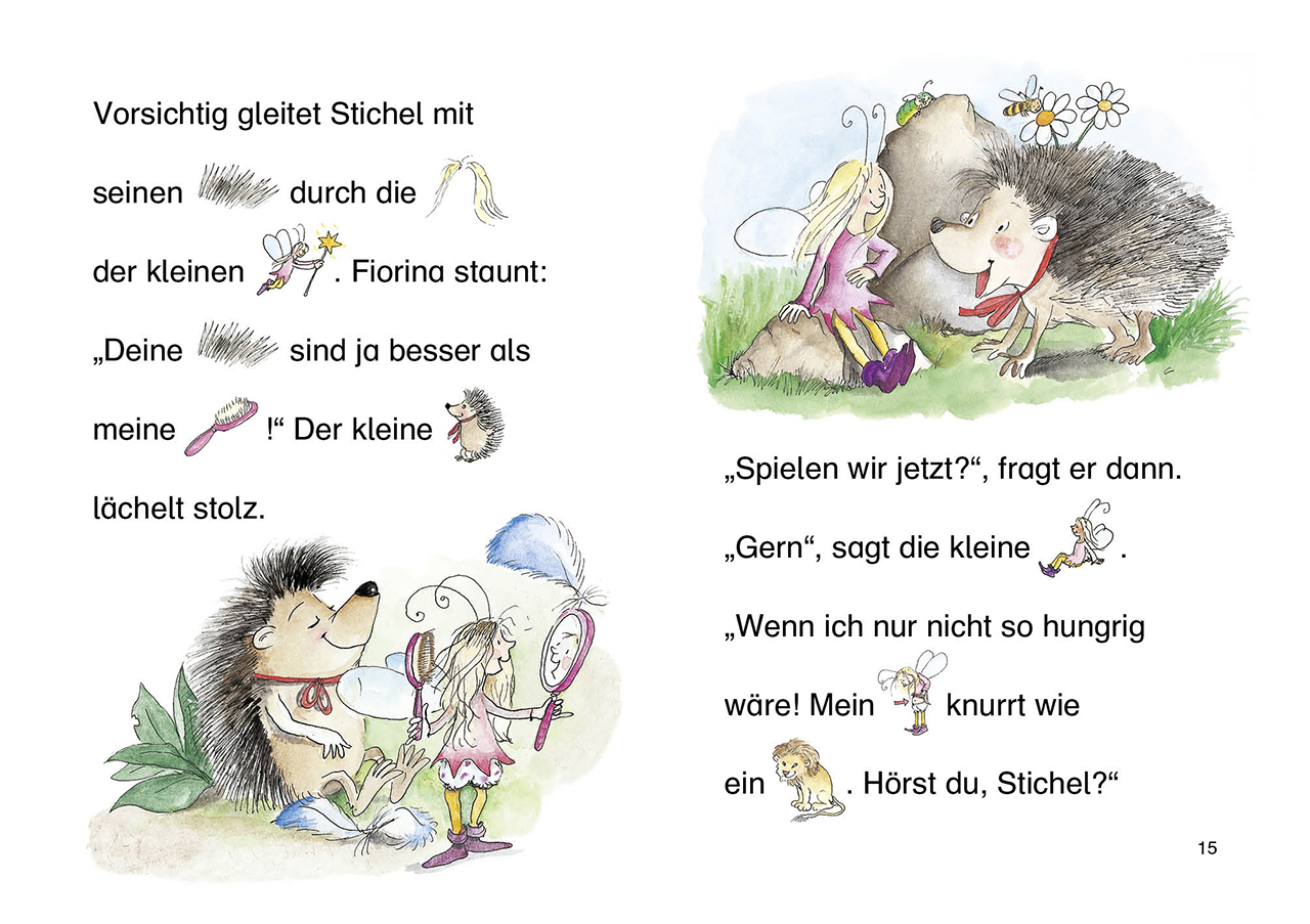 Lesenlernen in 3 Schritten - Die schönsten Geschichten von Feen, Einhörnern und Meermädchen