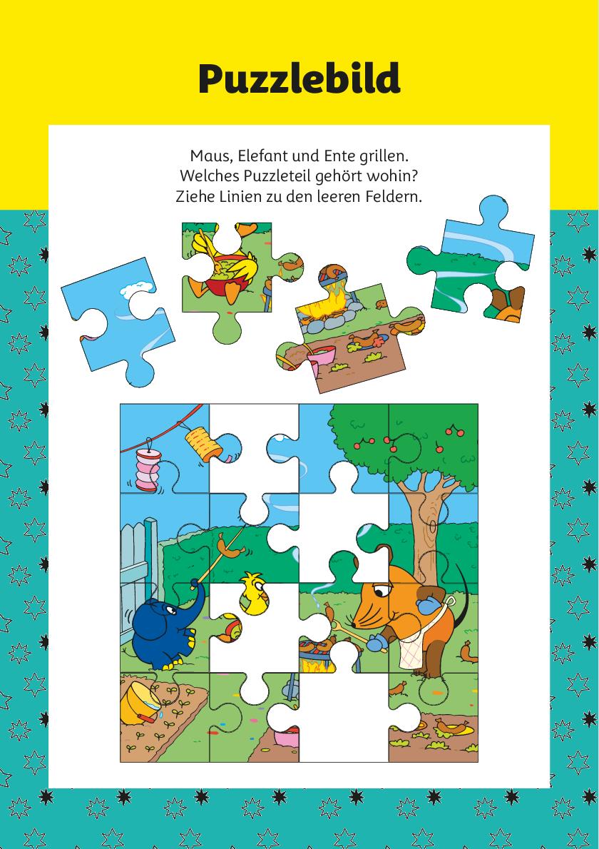 Bunte Rätsel mit der Maus