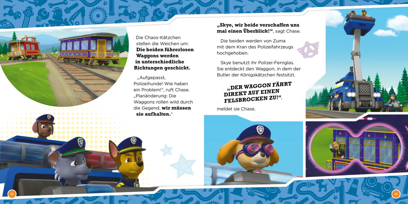 PAW Patrol Geschichtenbuch: Kleine Pfoten auf großen Einsätzen
