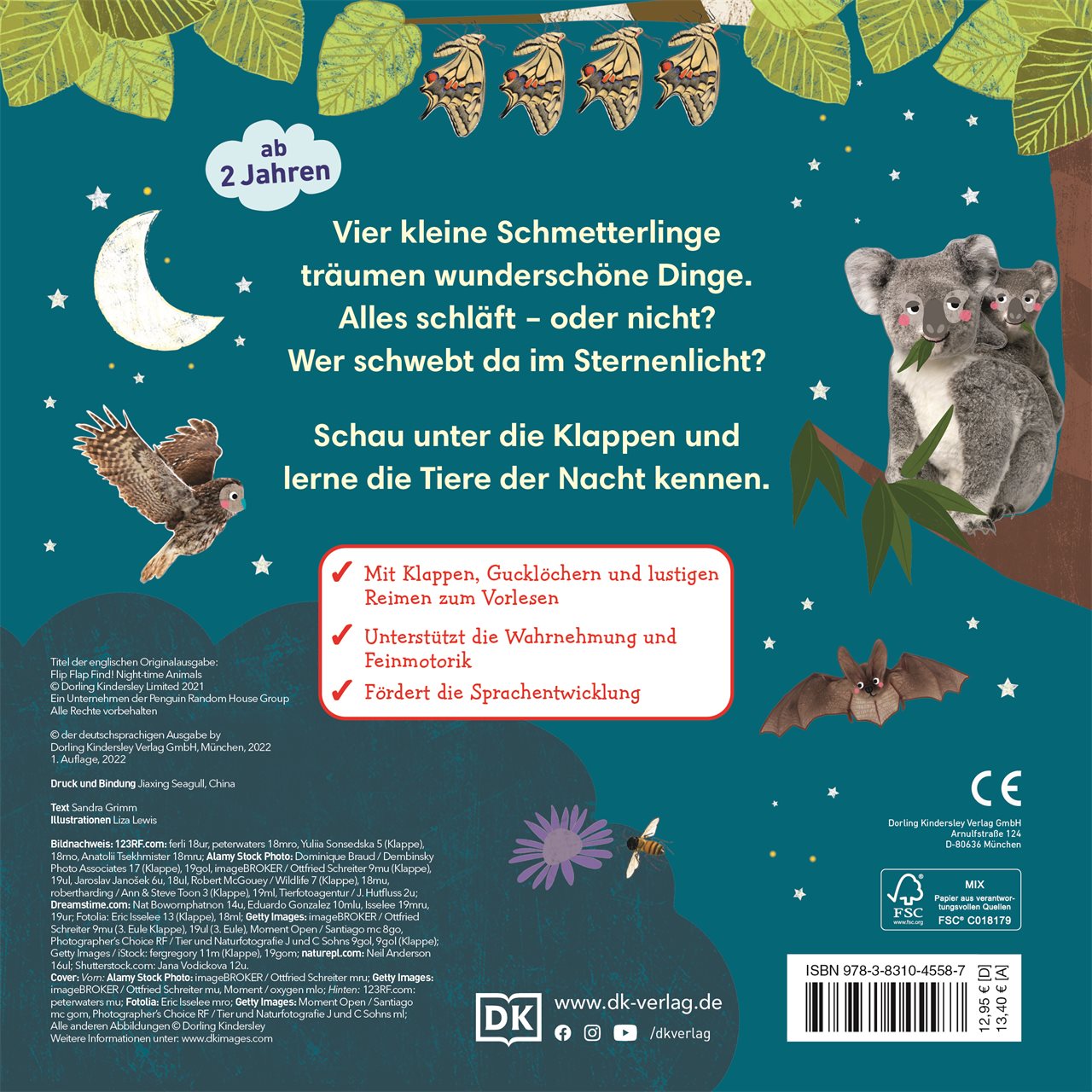 Wer ist denn da noch wach? Tiere der Nacht
