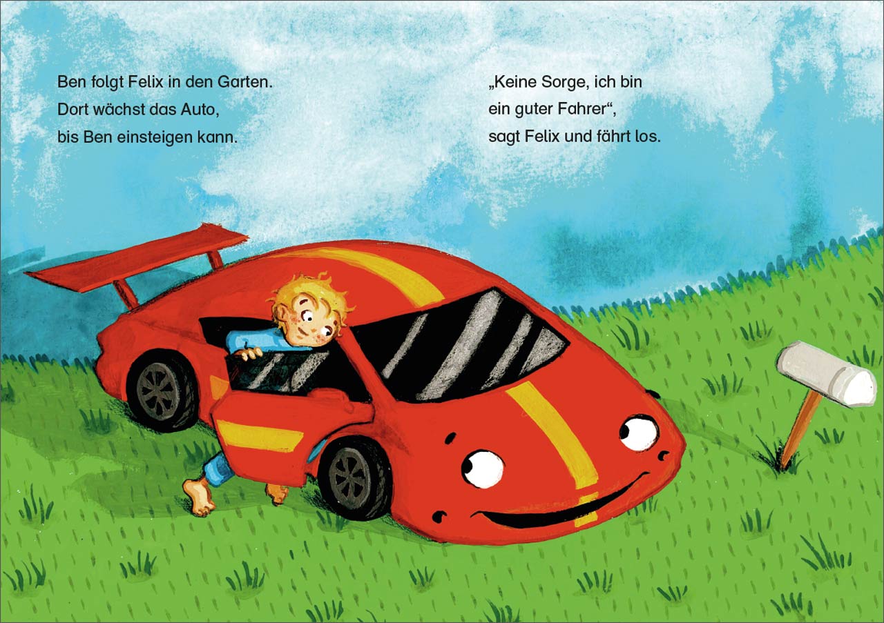 Leselöwen 1. Klasse - Mein Freund, das Rennauto