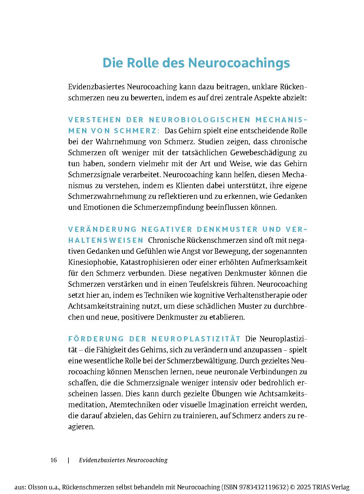 Rückenschmerzen selbst behandeln mit Neurocoaching