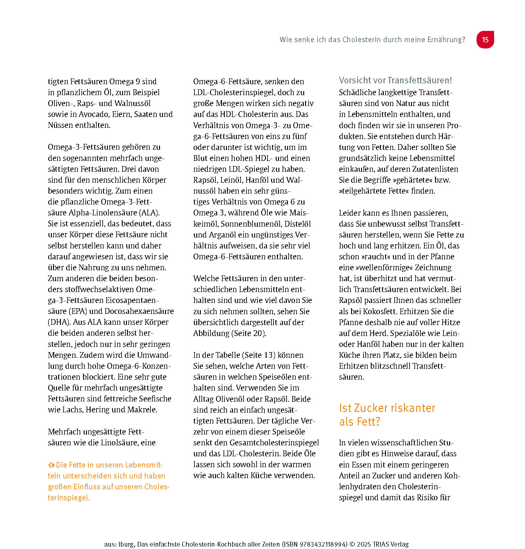 Das einfachste Cholesterin-Kochbuch aller Zeiten