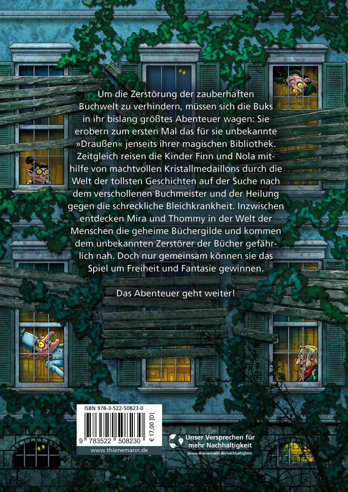 Die magische Bibliothek der Buks 2: Das verfluchte Medaillon
