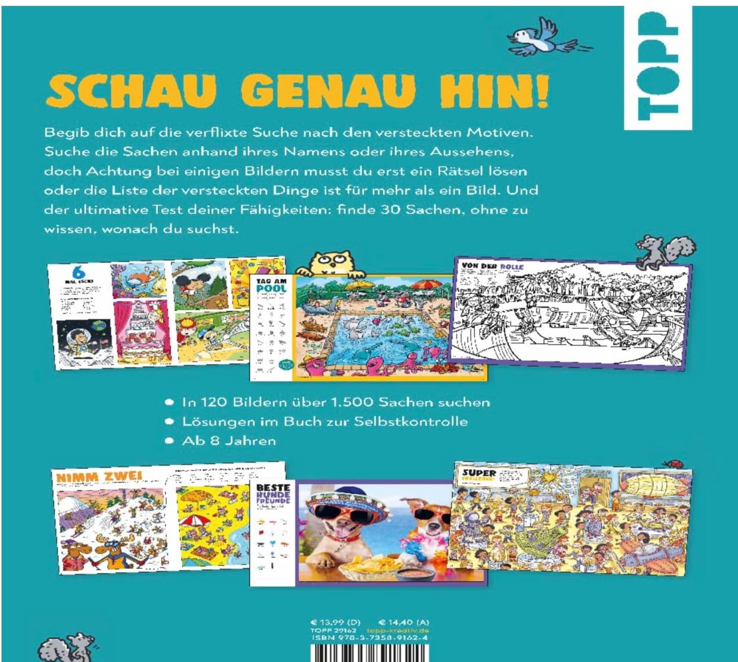 Die kniffligsten Suchbilder aller Zeiten: über 1.500 Sachen suchen. 120 Wimmelbilder für Rätselfans
