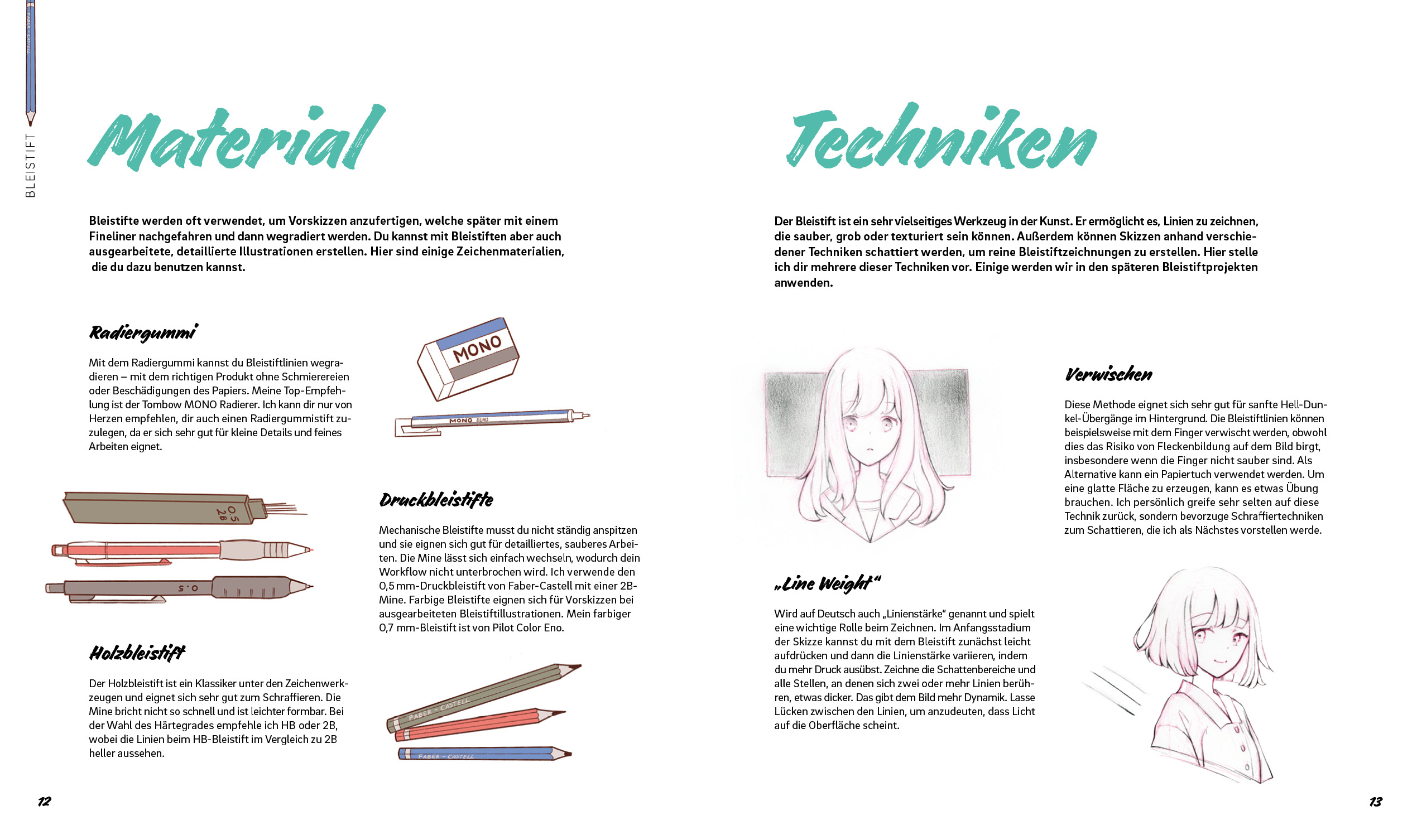 Magical Manga Girls zeichnen – mit raemion