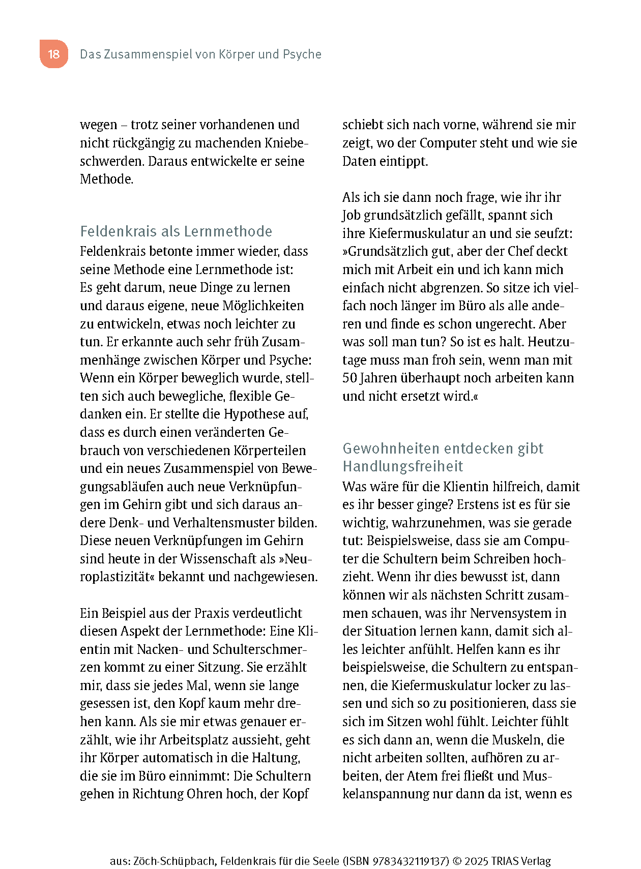 Feldenkrais für die Seele