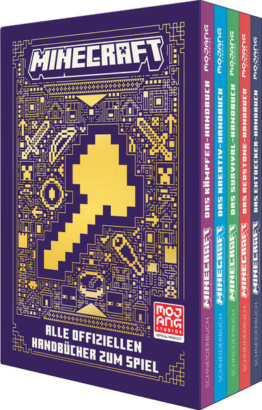 Minecraft Alle offiziellen Handbücher zum Spiel
