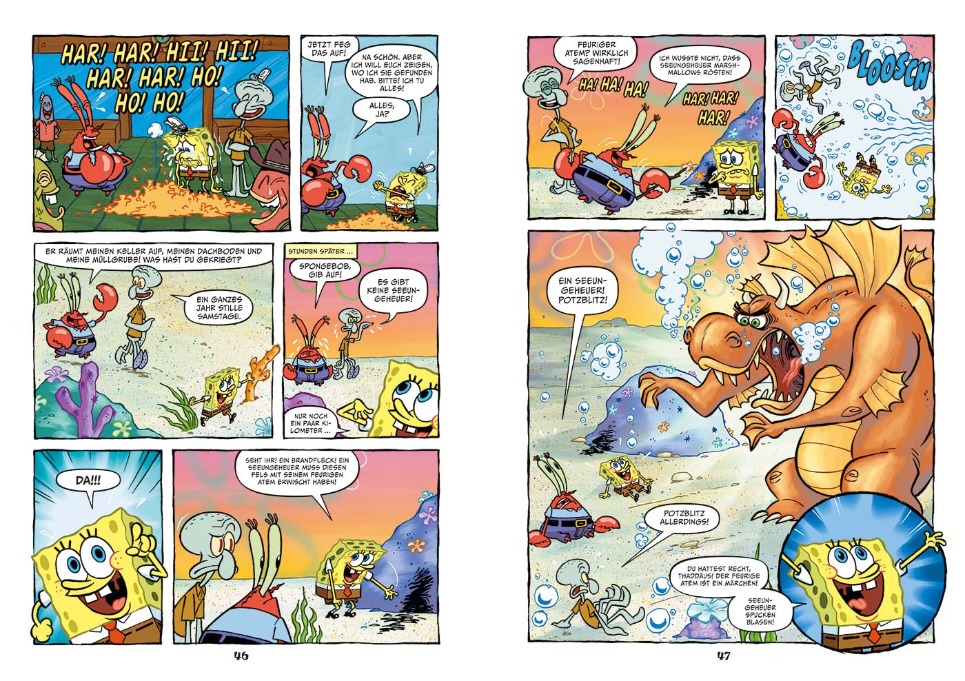 Spongebob Comics - Schauriges aus der Ananas
