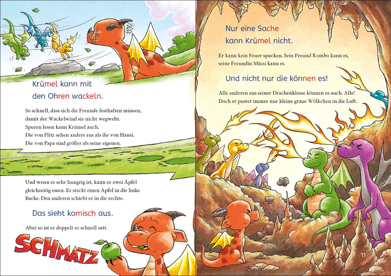 Leselöwen - Komm, wir lesen gemeinsam! - Der kleine Drache Krümel