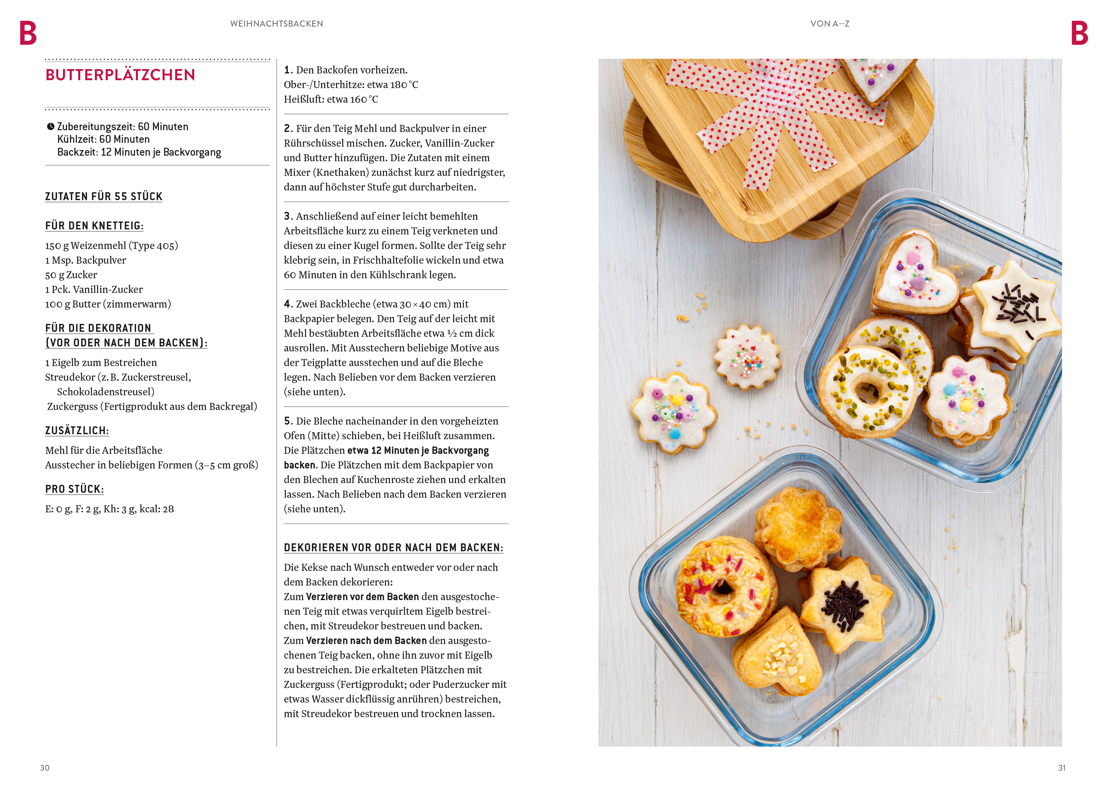 Weihnachtsbacken von A–Z