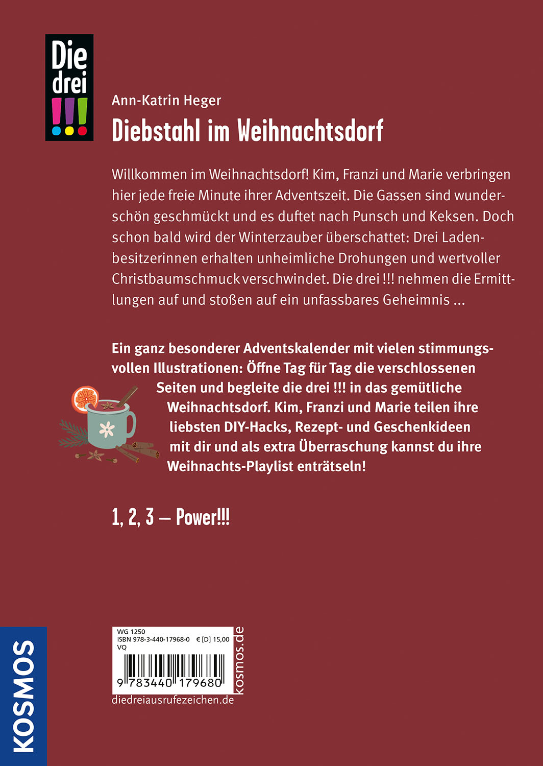 Die drei !!!, Diebstahl im Weihnachtsdorf