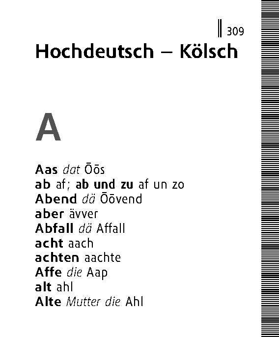 Langenscheidt Lilliput Kölsch