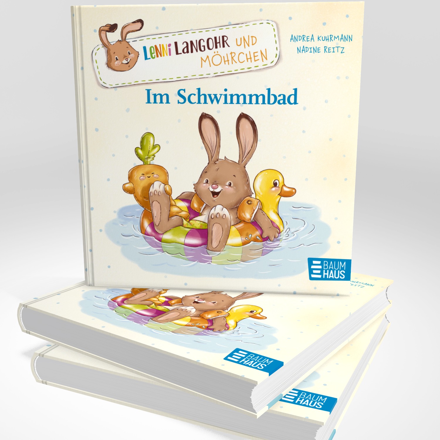 Lenni Langohr und Möhrchen im Schwimmbad