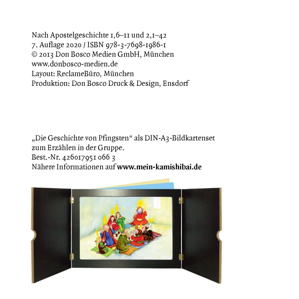 Die Geschichte von Pfingsten. Mini-Bilderbuch.