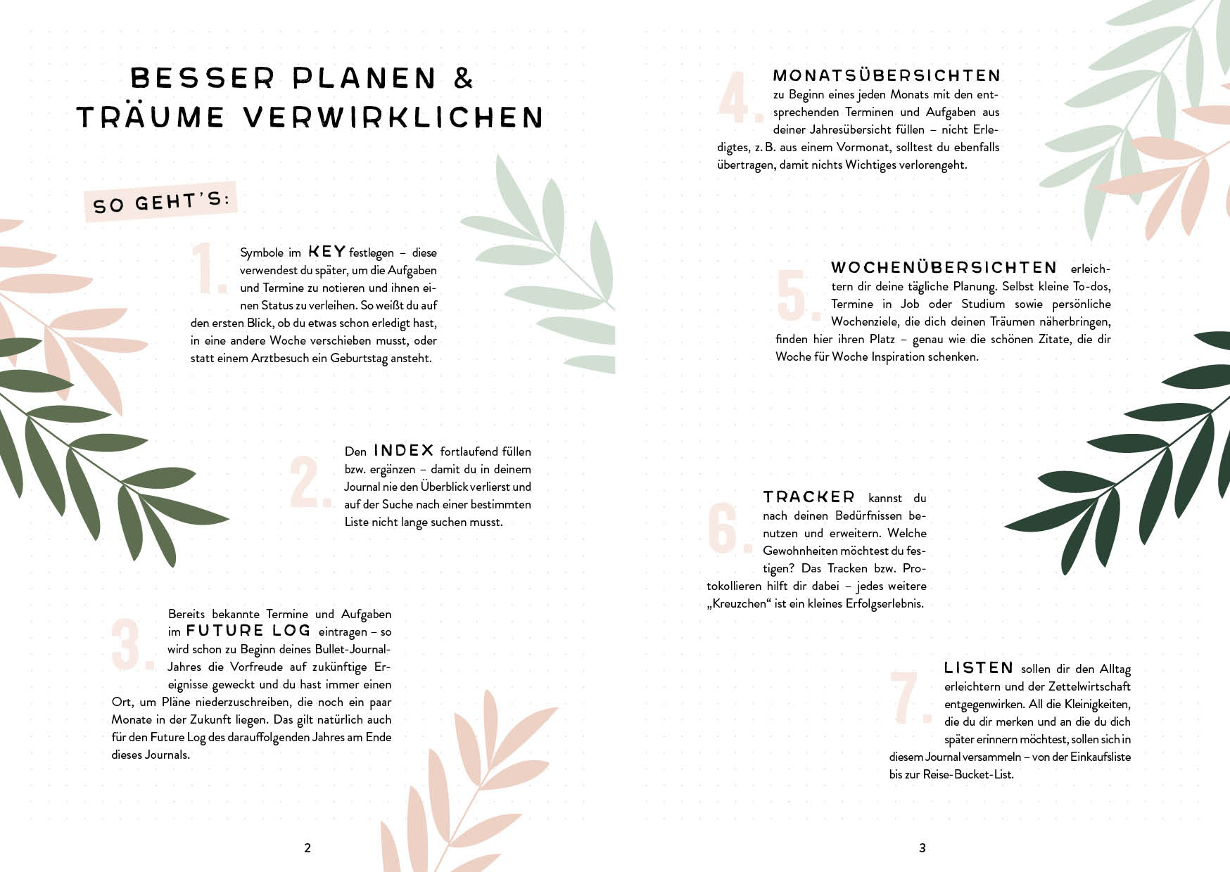 Mein Bullet Journal (Jungle Edition) – Besser planen & Träume verwirklichen