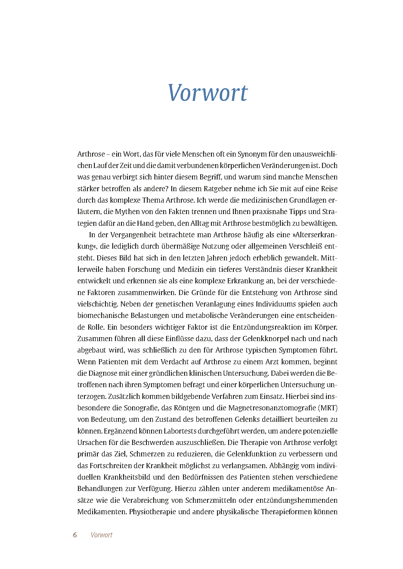 Expertenwissen: Arthrose