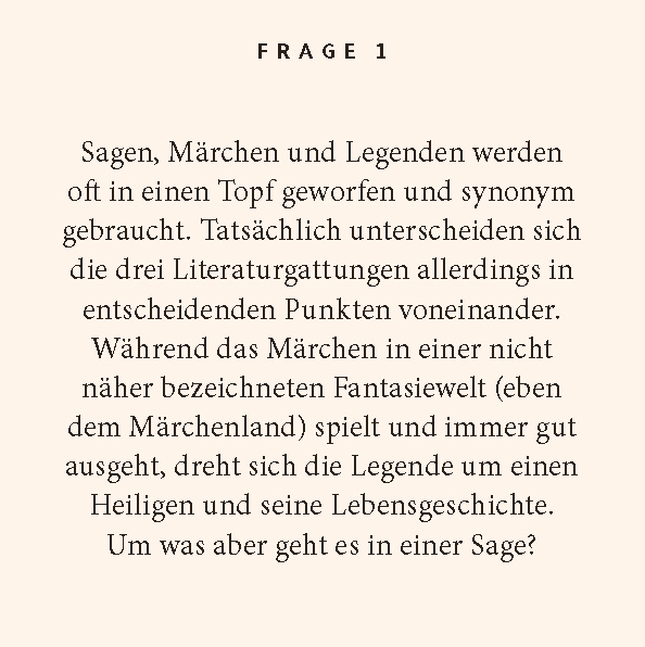 Deutsche Sagen-Quiz
