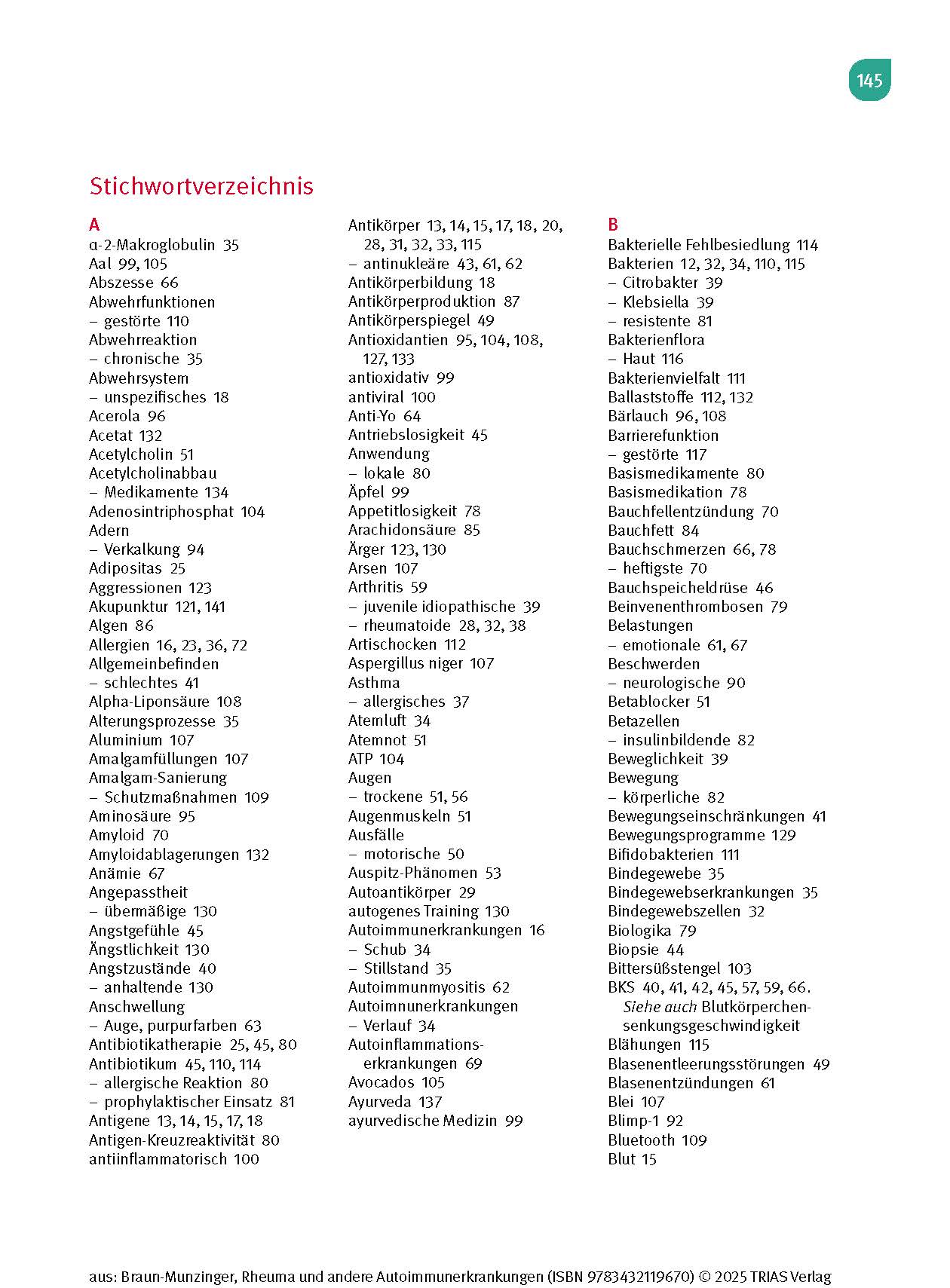 Naturheilpraxis: Rheuma und andere Autoimmunerkrankungen