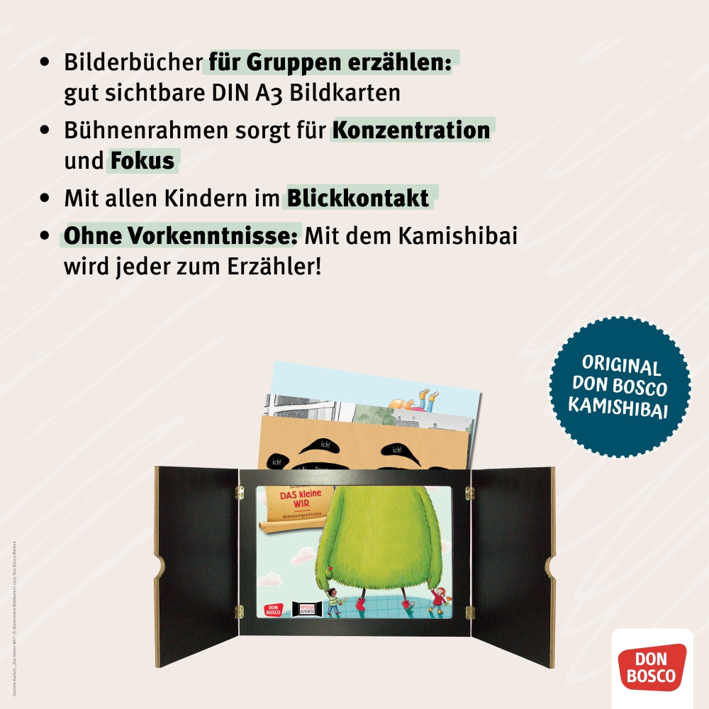 Ein Fest für alle. Schneinachten in der Nachtigallstraße. Kamishibai Bildkartenset