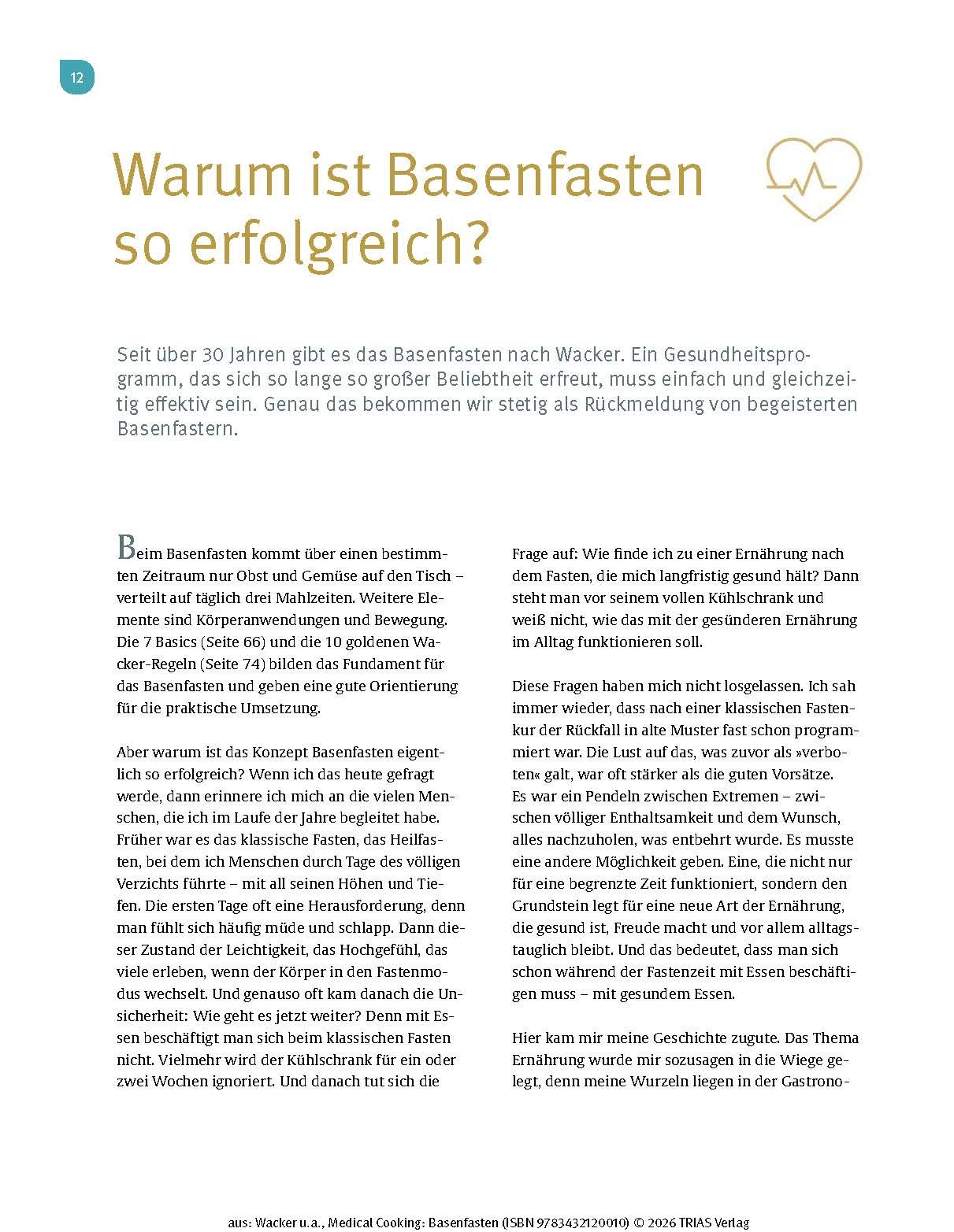 Medical Cooking: Basenfasten