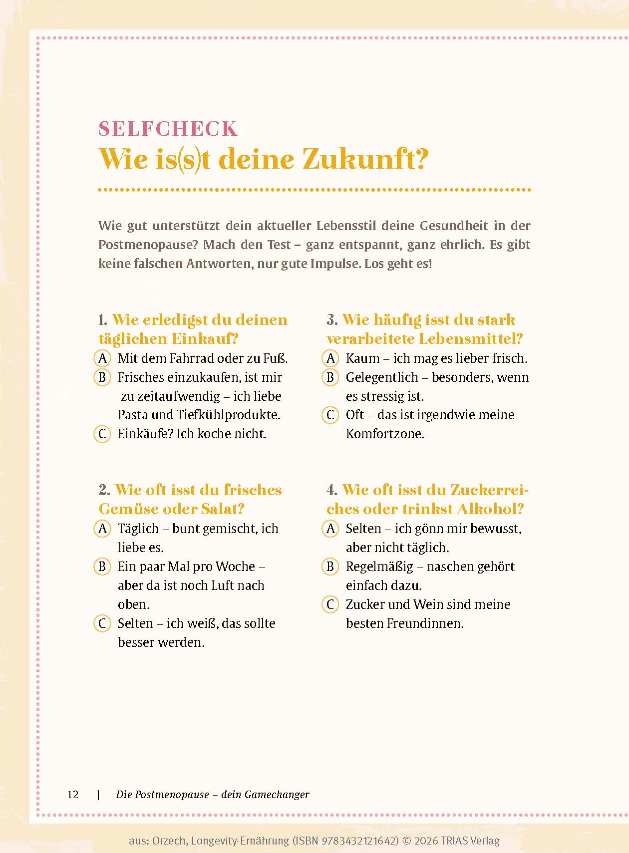 Longevity-Ernährung