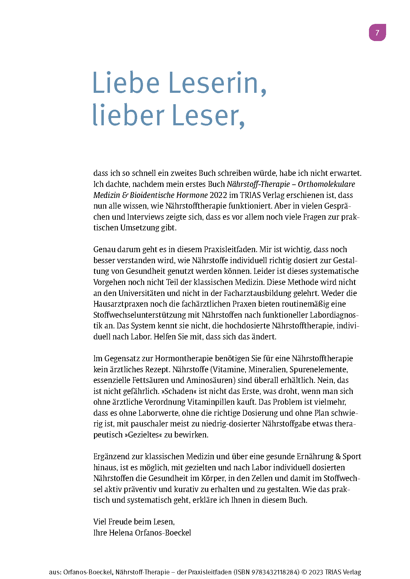 Nährstoff-Therapie - Der Praxisleitfaden