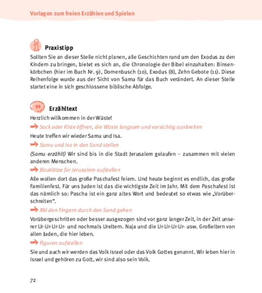 Spielstationen in der Kita. Geschichten aus dem Alten Testament erleben