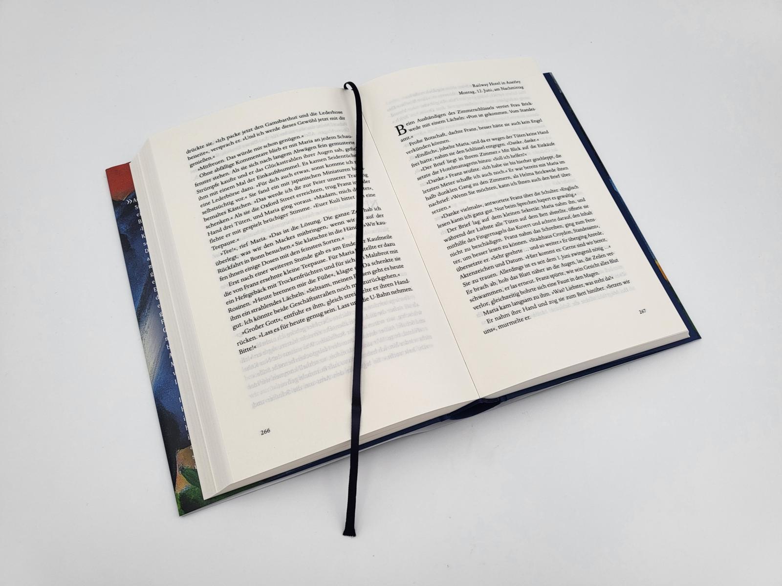Der Maler und das reine Blau des Himmels