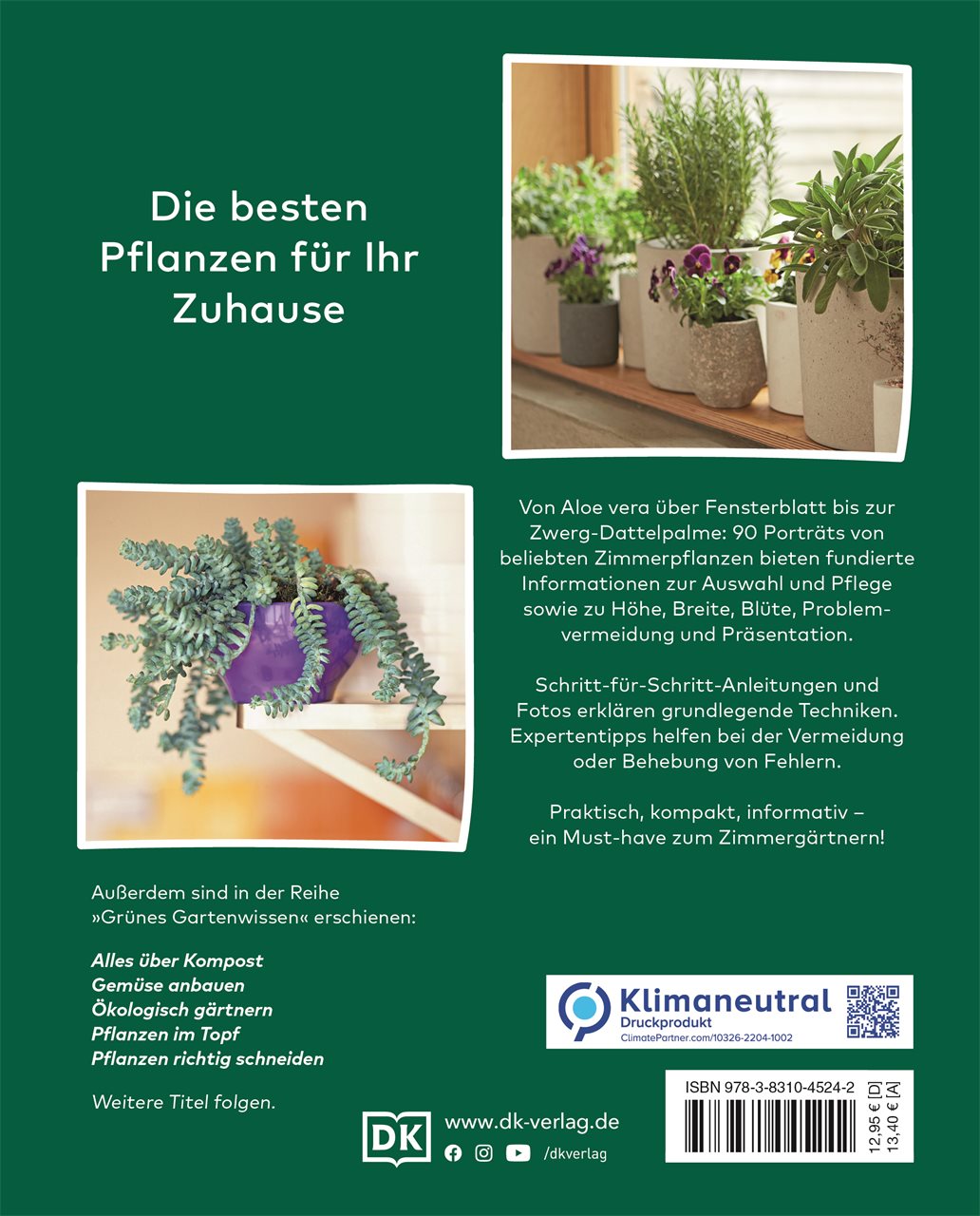 Grünes Gartenwissen. Die schönsten Zimmerpflanzen