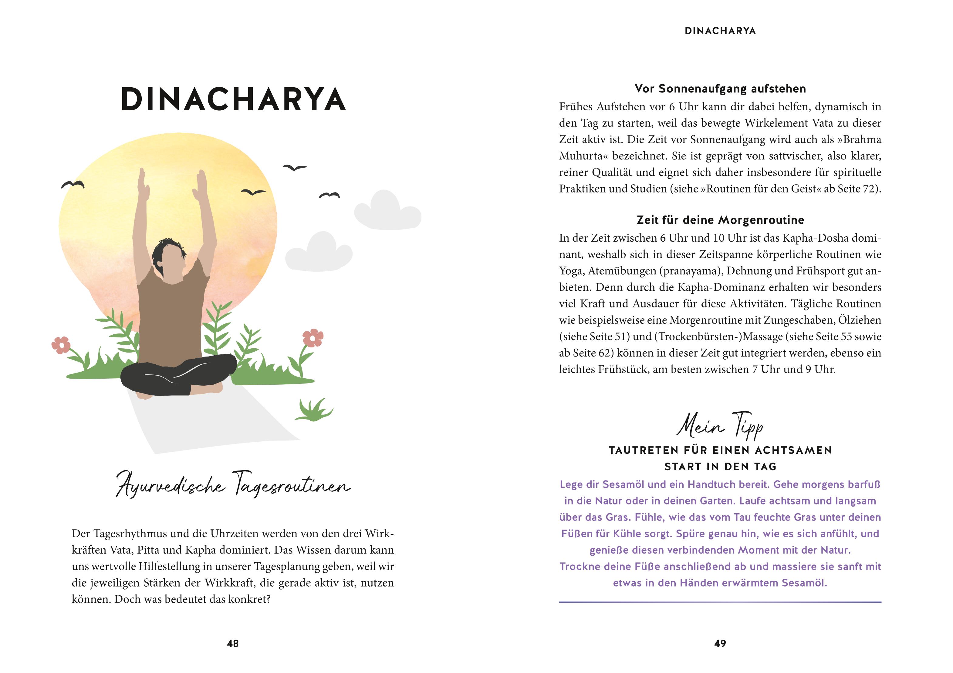 Ayurveda-Routinen für jeden Tag