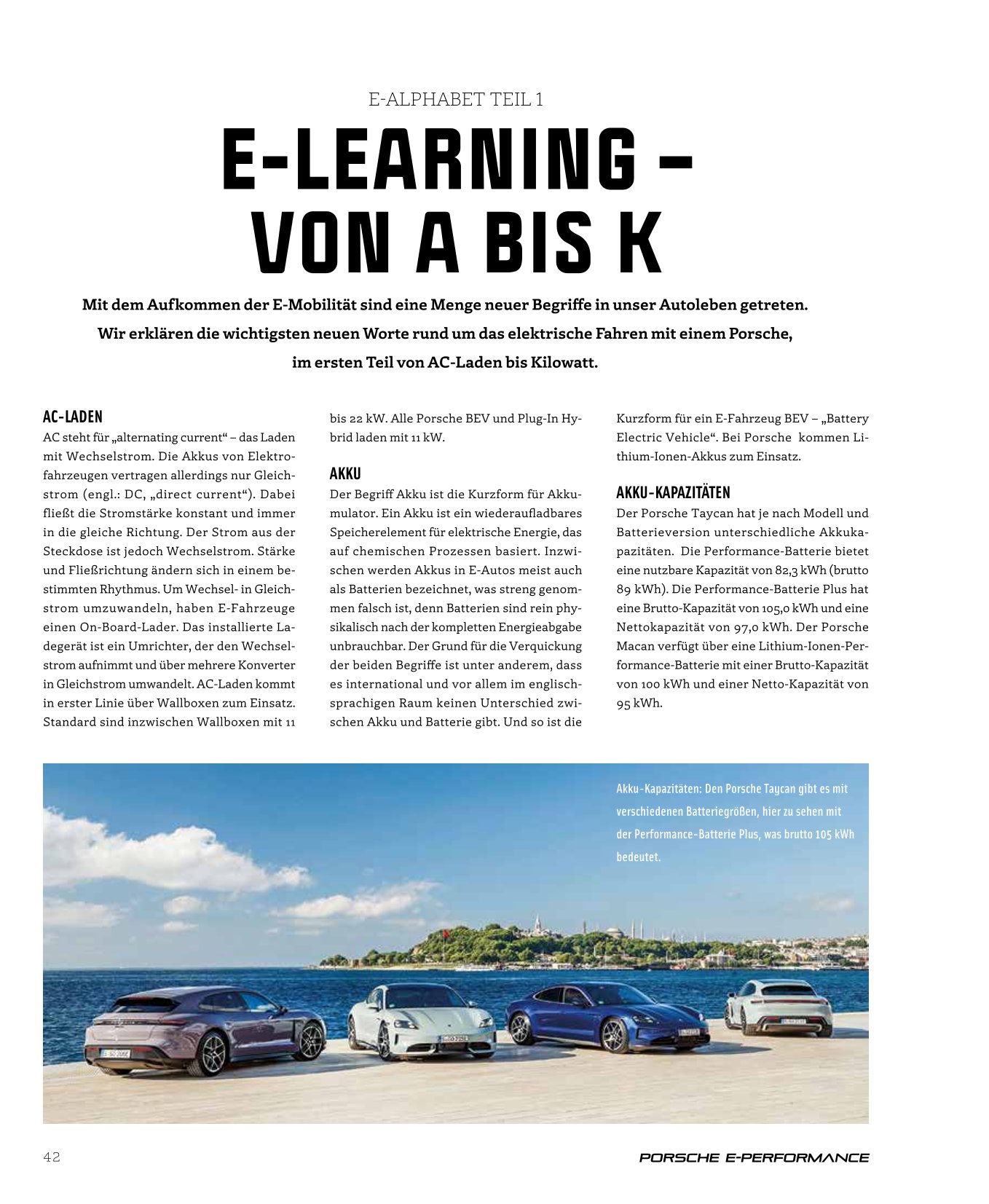 Porschefahrer Sonderheft: Porsche E-Performance