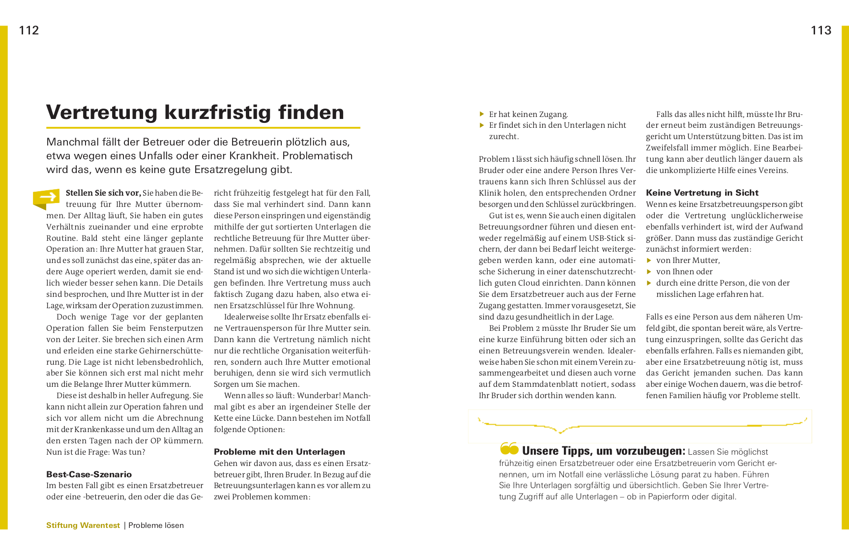 Gesetzliche Betreuung. Ein Ratgeber für Angehörige
