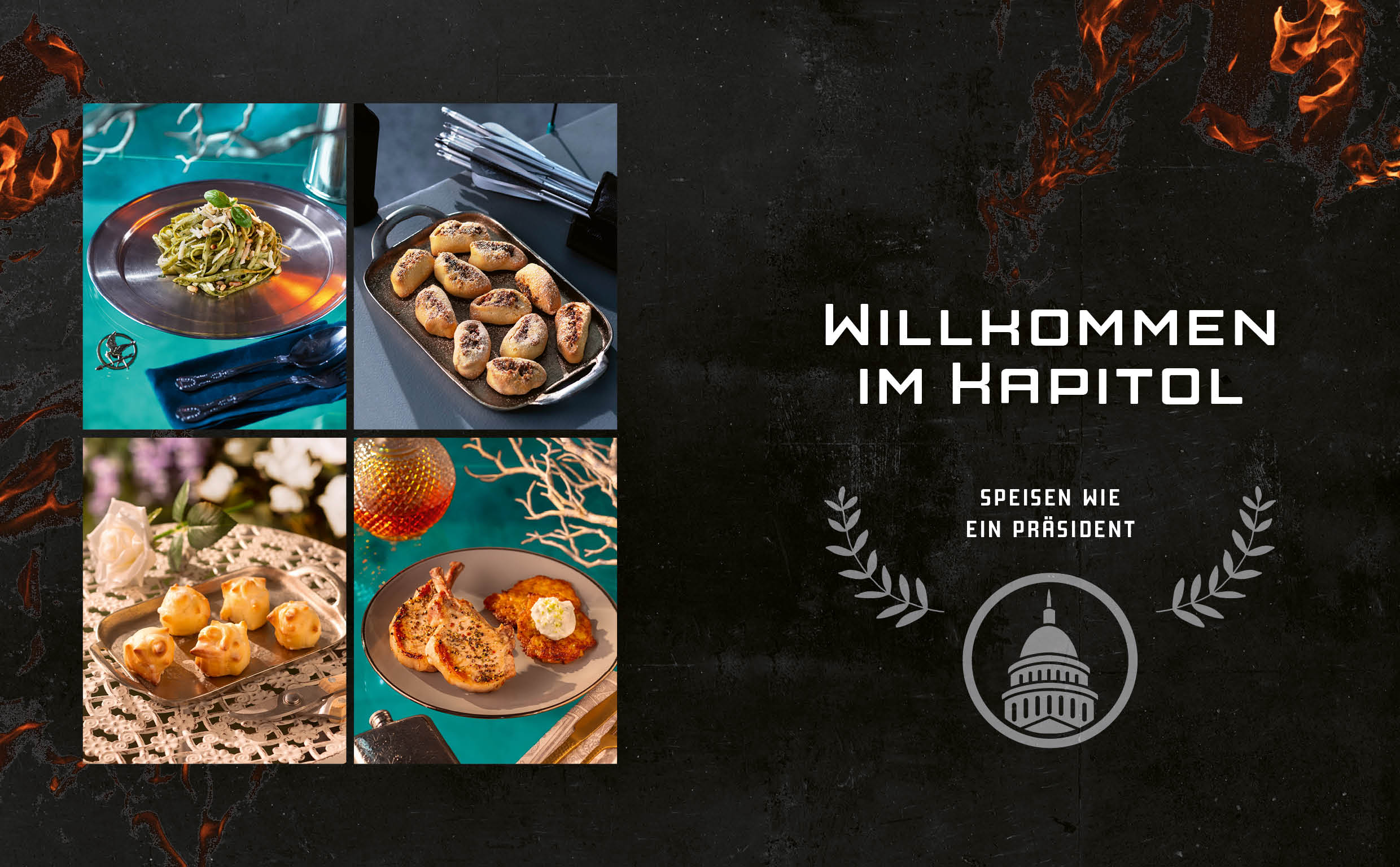 Das inoffizielle Kochbuch für Tribute von Panem-Fans