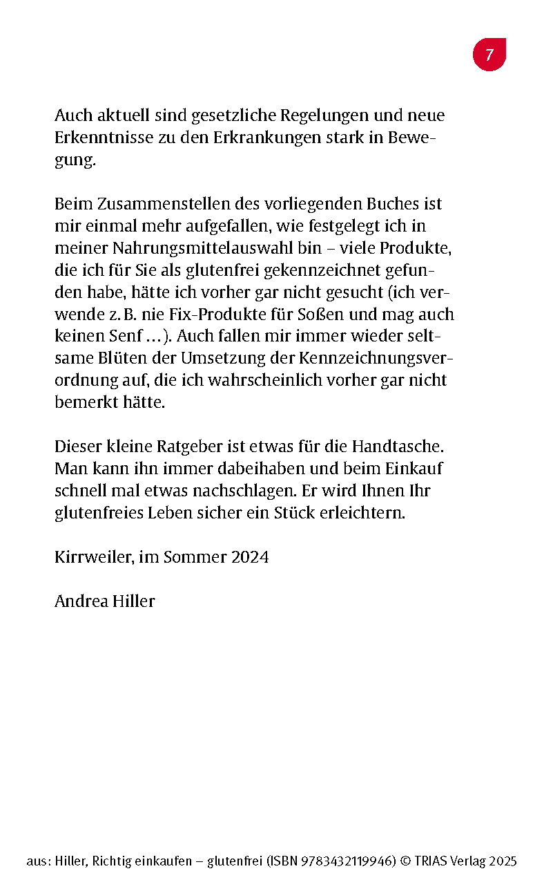 Richtig einkaufen glutenfrei