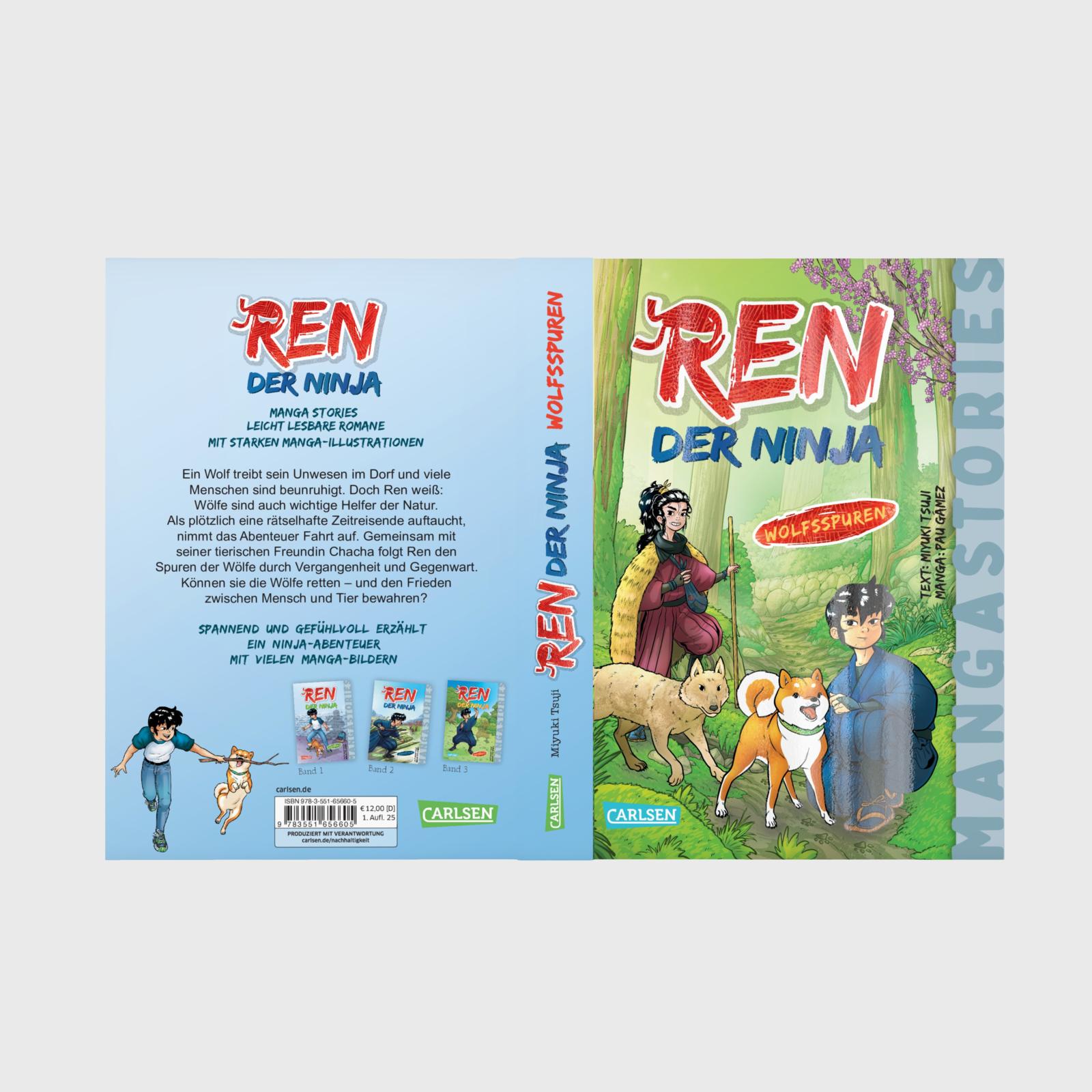 Ren, der Ninja Band 4 – Wolfsspuren