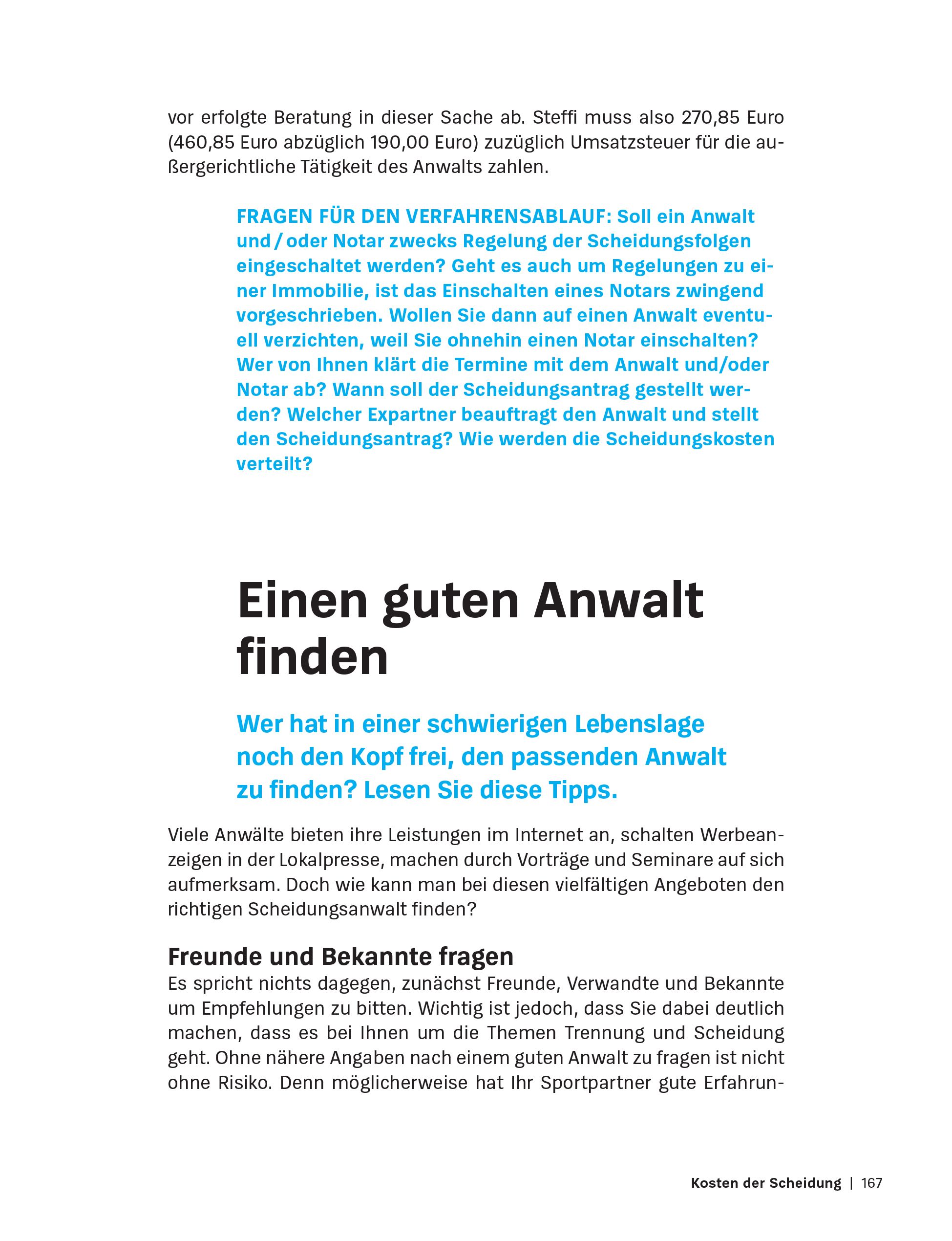 Hilfe bei Scheidung und Trennung
