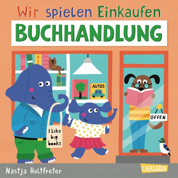 Wir spielen Einkaufen: Buchhandlung