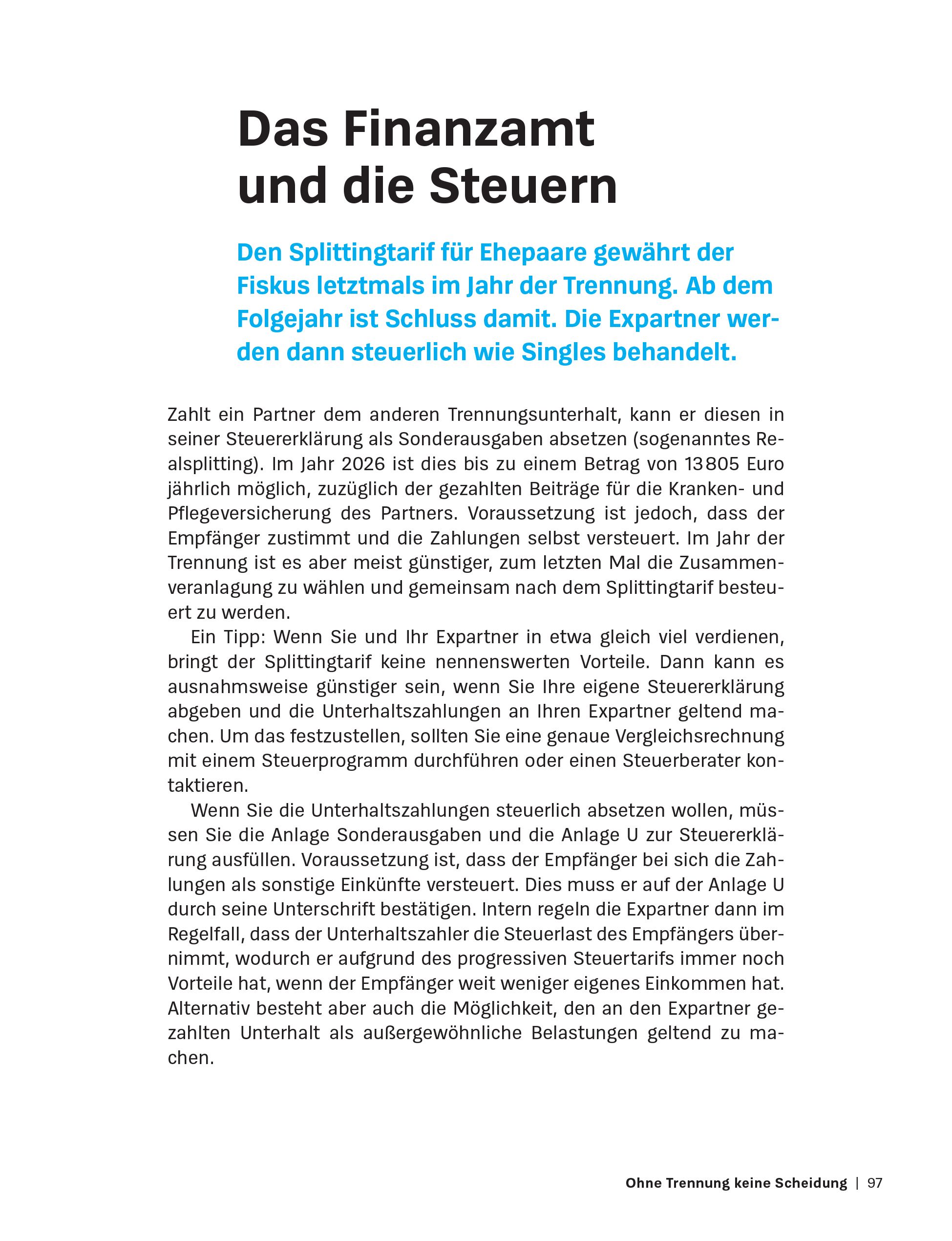 Hilfe bei Scheidung und Trennung