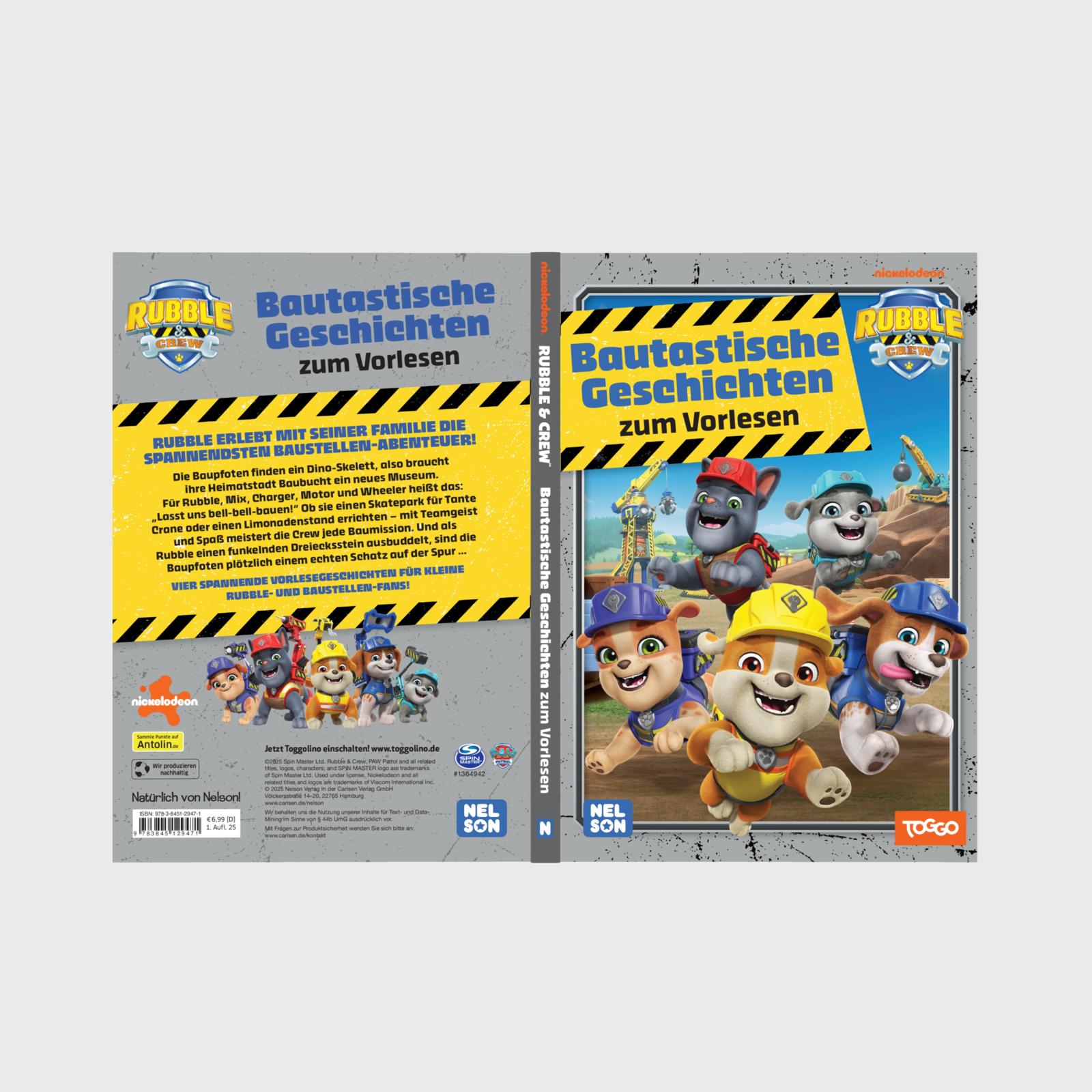 Rubble & Crew: Bautastische Geschichten zum Vorlesen