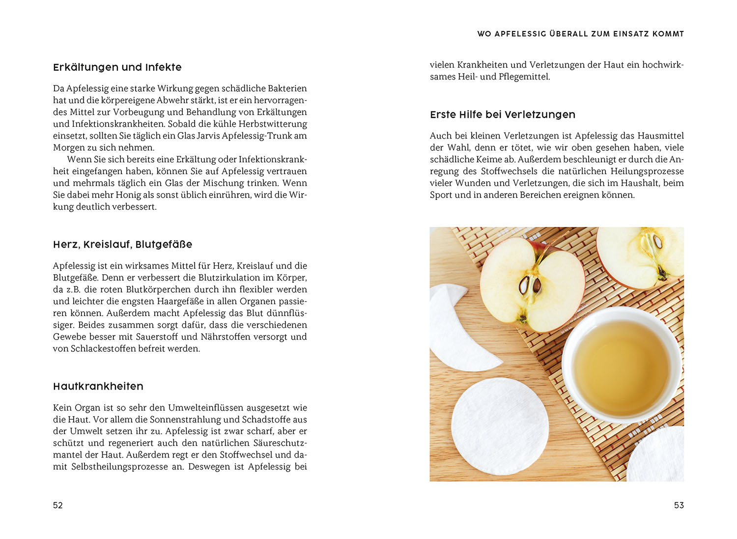 Gesund mit Apfelessig