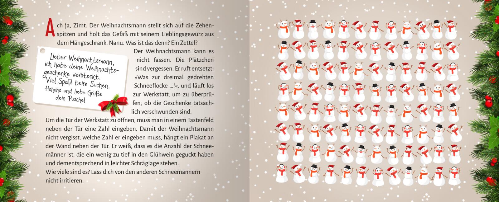 Escape Room Adventskalender. Weihnachtliche Schnitzeljagd