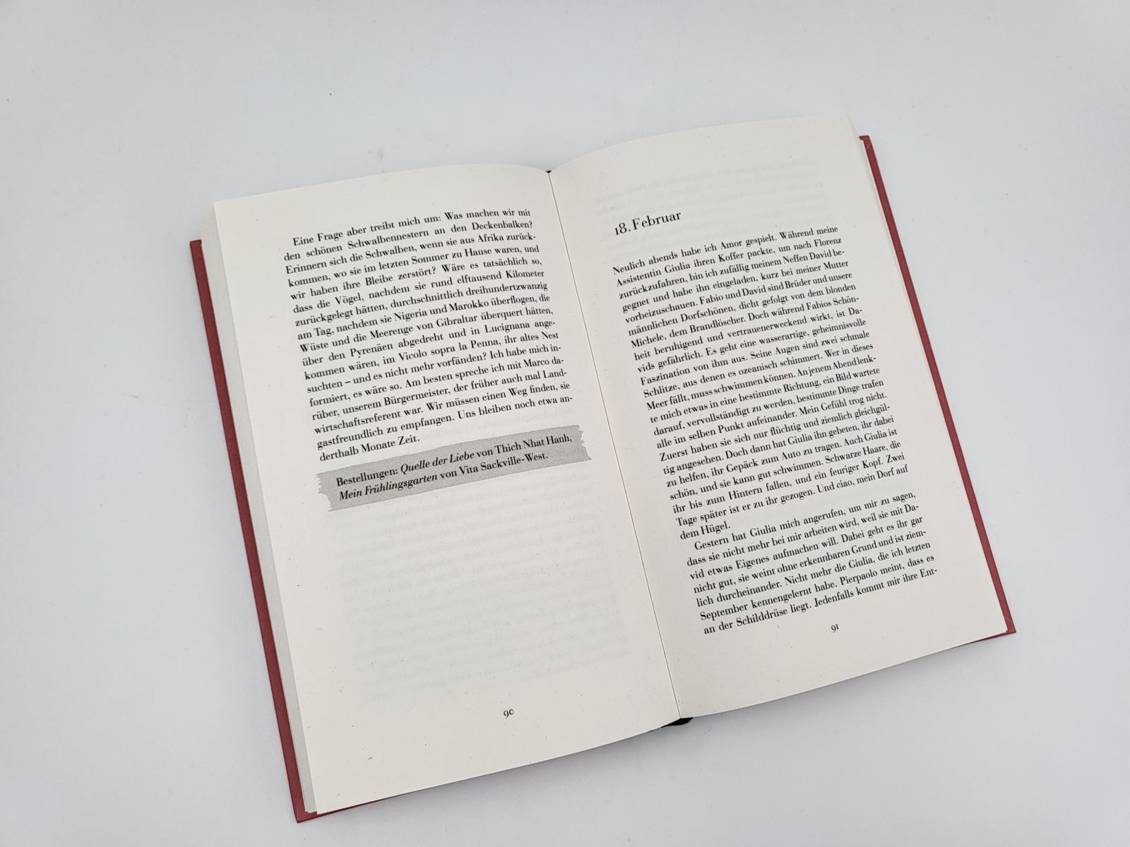 Ein Garten voller Bücher
