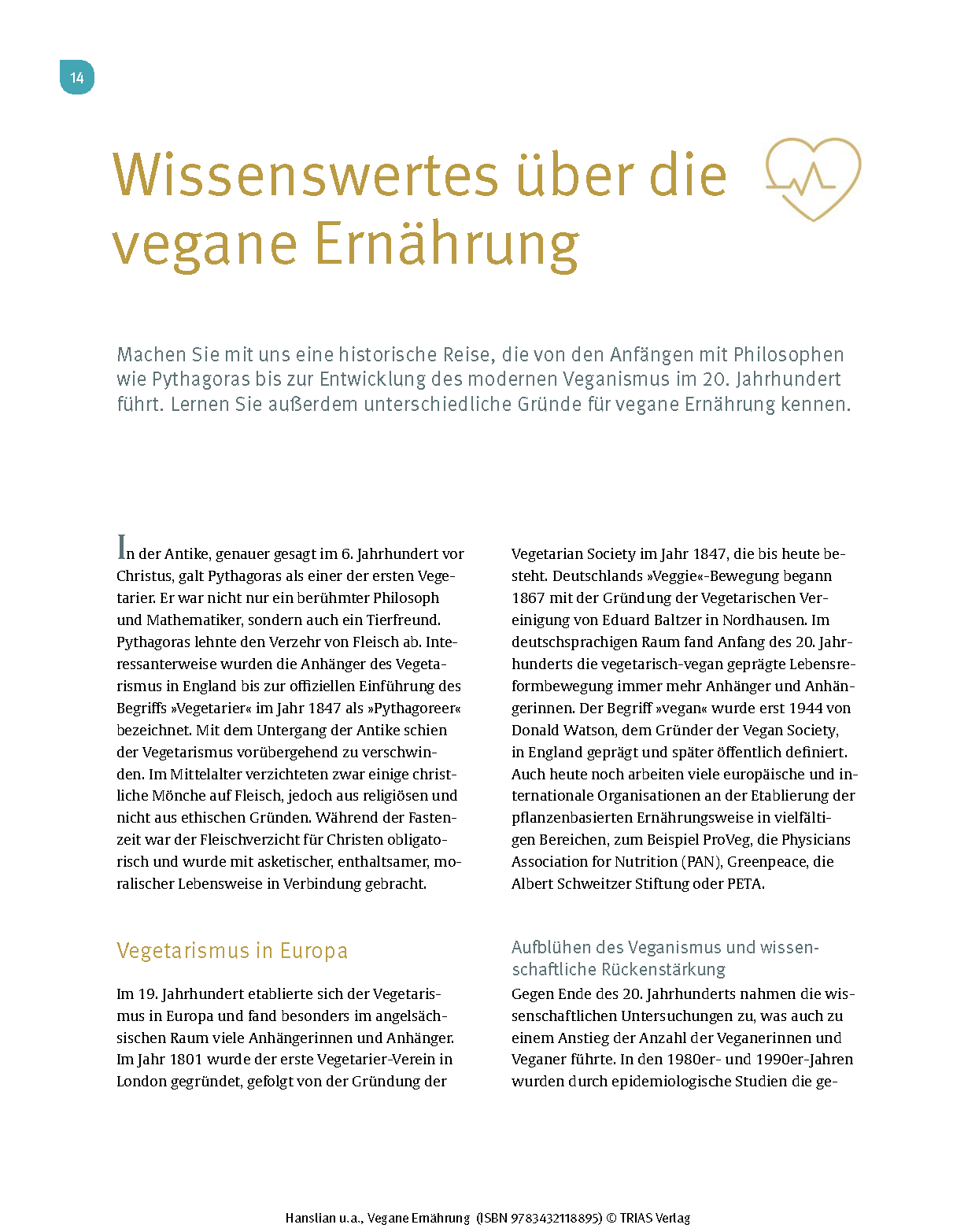 Medical Cooking: Vegane Ernährung