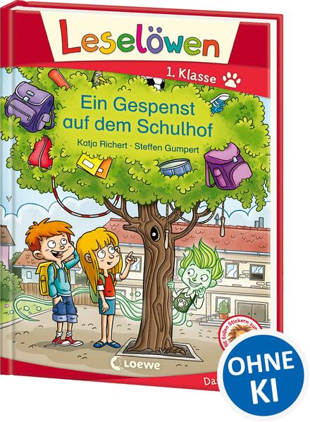 Leselöwen 1. Klasse - Ein Gespenst auf dem Schulhof
