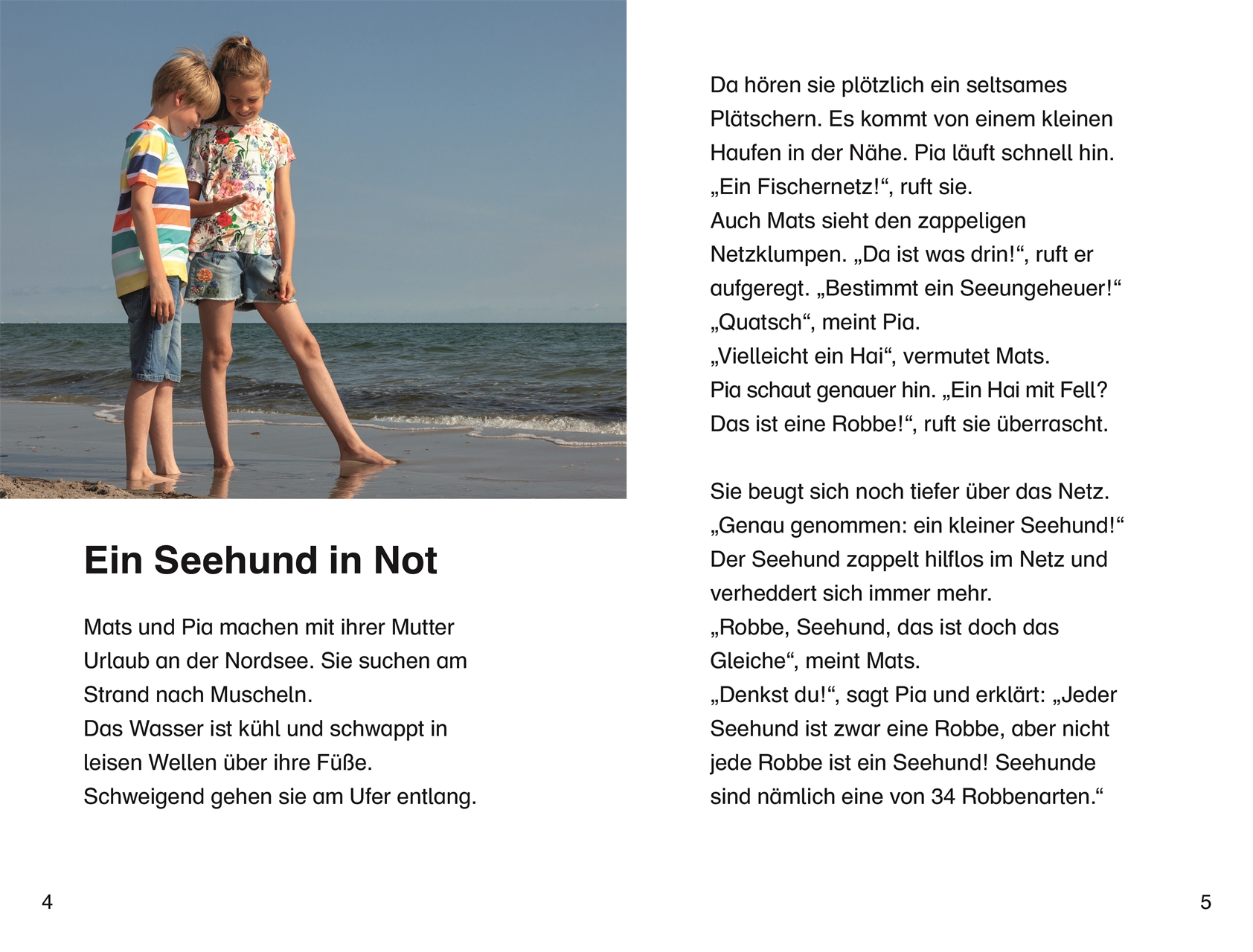 SUPERLESER! Mats und Pia retten eine Robbe