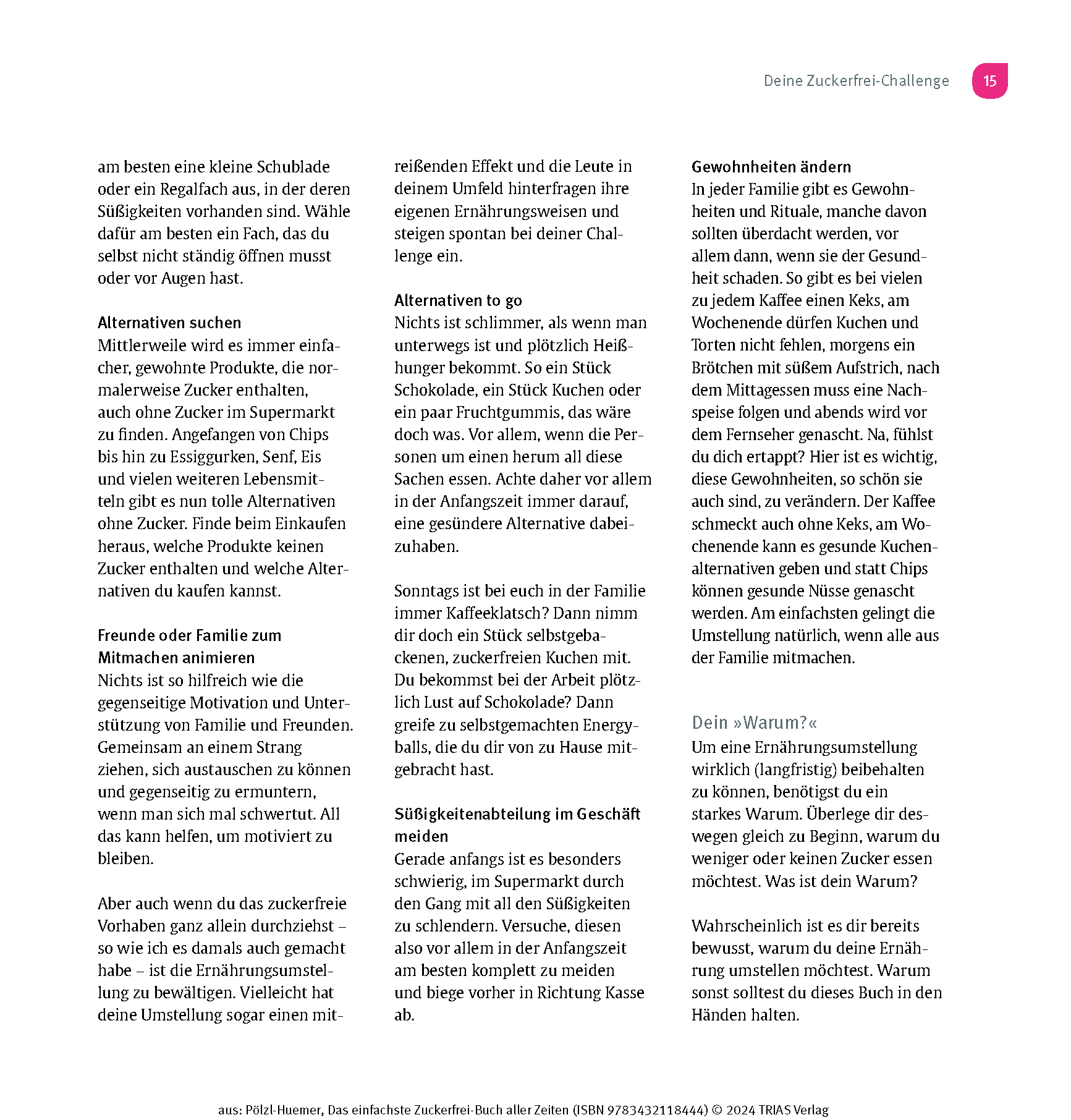 Das einfachste Zuckerfrei-Buch aller Zeiten