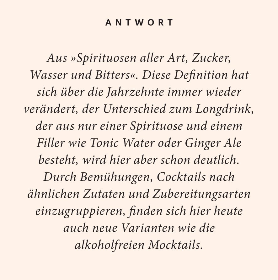 Cocktail-Quiz
