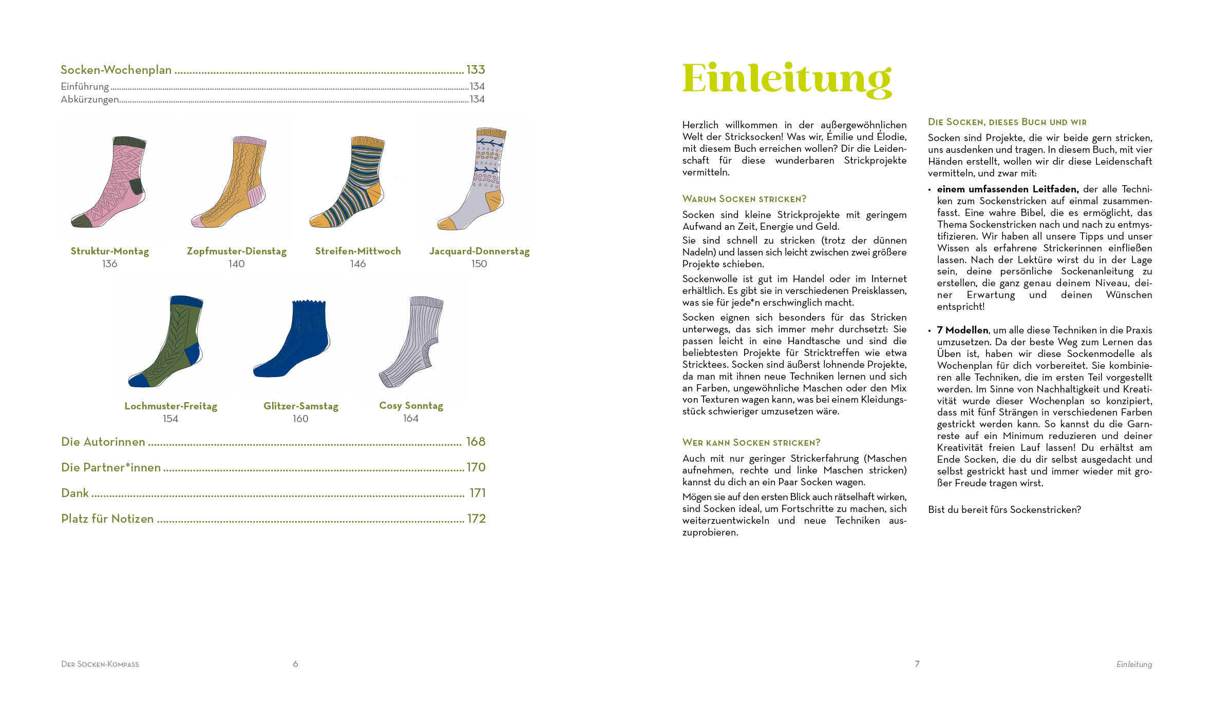 Der Socken-Kompass