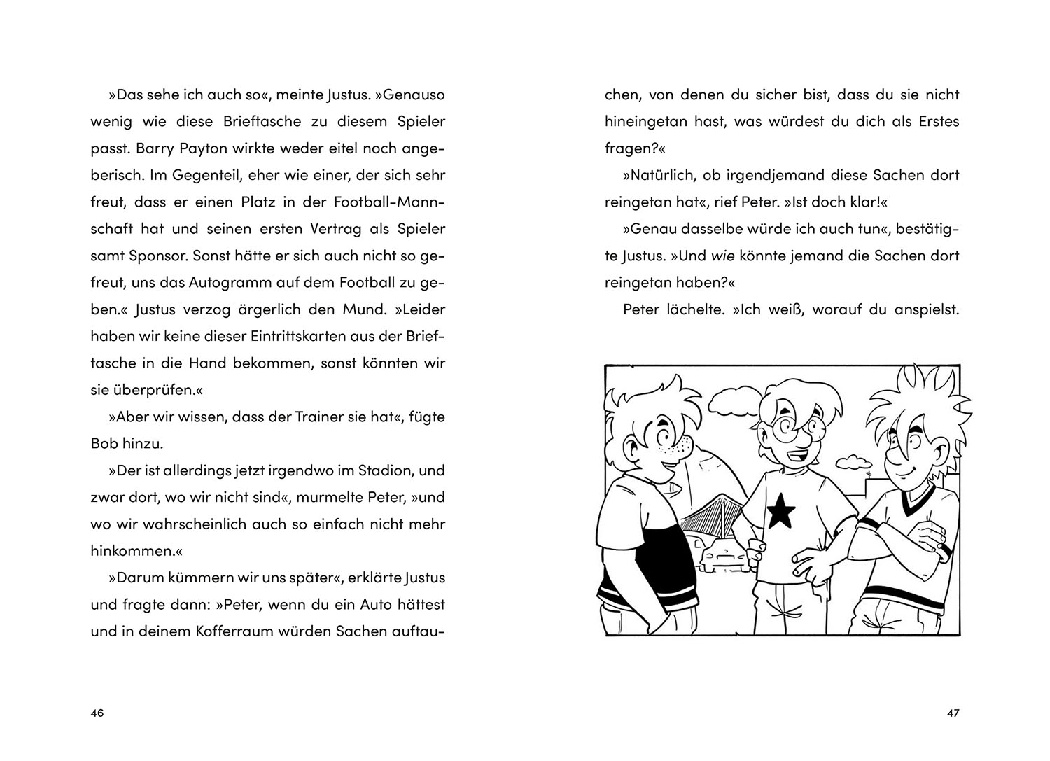 Die drei ??? Kids, 99, Football-Falle
